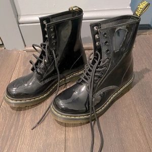 Dr. Marten’s Black Patent Boots